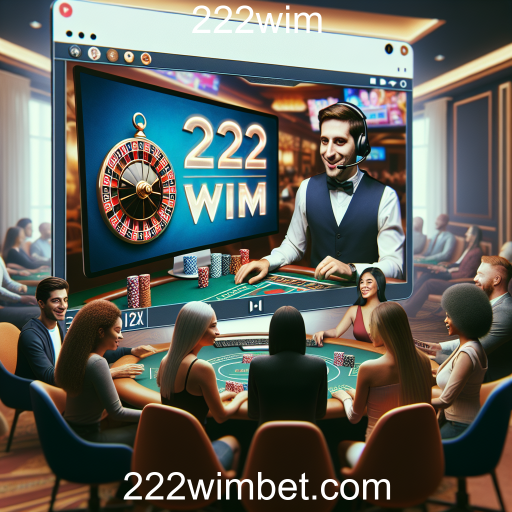 A Experiência do Cassino Ao Vivo no 222wim